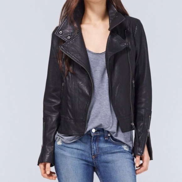 Aritzia Mackage Leather Jacket - Picture 1 of 6